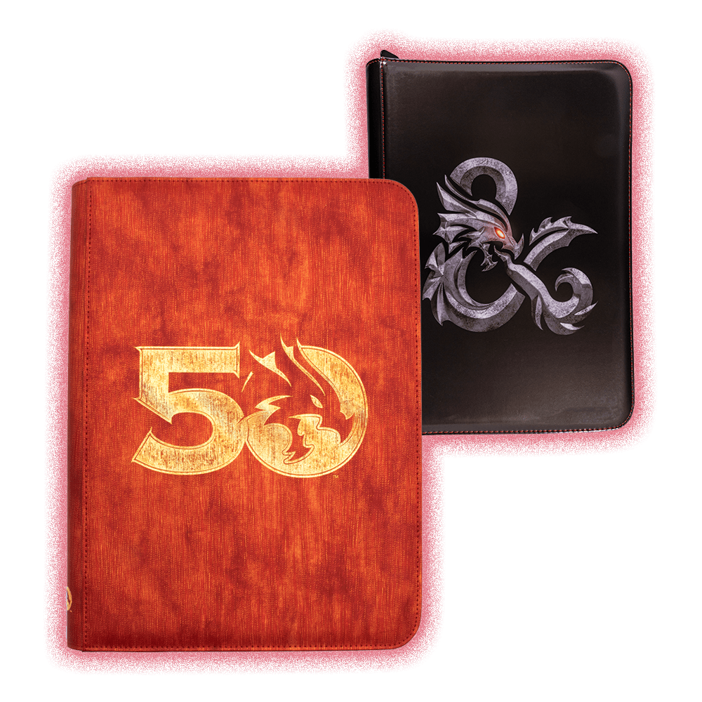 Ultra-Pro Folio Per Classe Da Fighter Per Dungeons & Dragons, Accessorio Organizzatore Per Giocatori Di D&D - 4