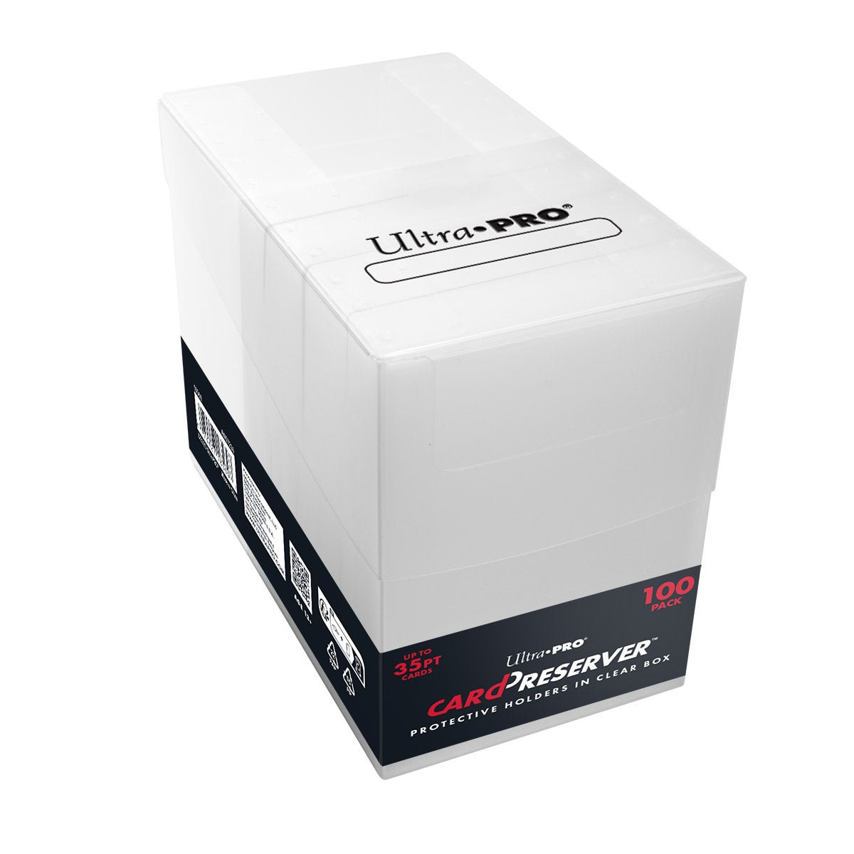 100ct CARDPRESERVER™ in Clear Box - E-16569 - Ultra PRO International - Ultra PRO International