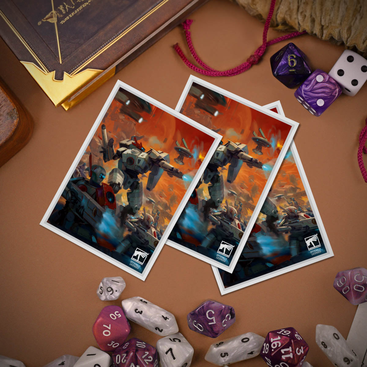 T’au Empire 105ct APEX™ Deck Protector Sleeves for Warhammer 40,000 Lifestyle | Ultra PRO International