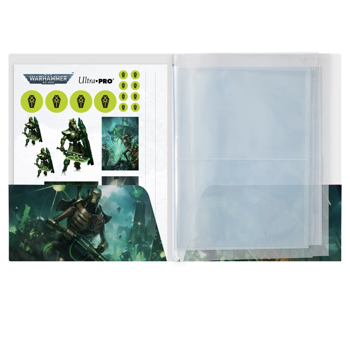 Necrons Datasheet and Index Card Folio for Warhammer 40,000