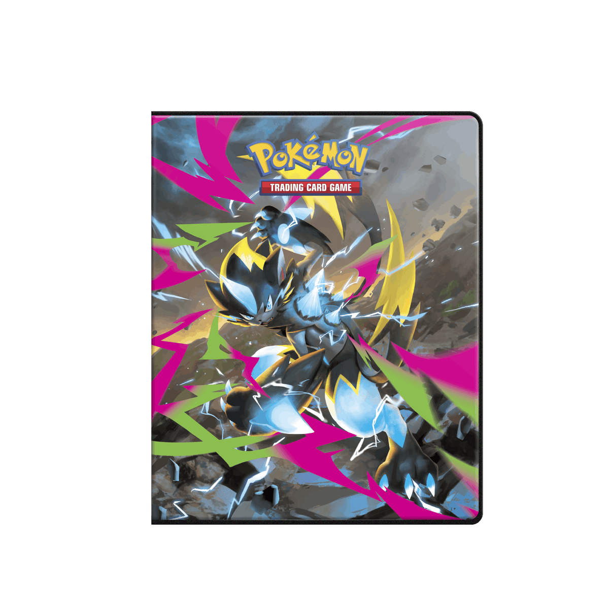 Mega Evolution - Pitch Black 4-Pocket Portfolio for the Pokémon Trading Card Game - Front | Ultra PRO