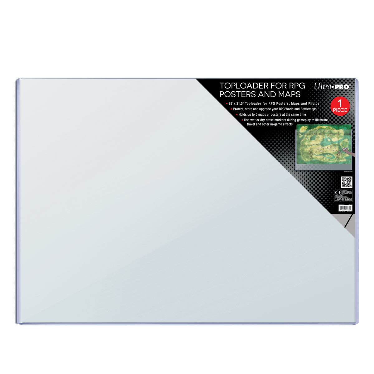 29" x 21.5" Toploader for RPG Posters and Maps - E - 15730 - Ultra PRO - Ultra PRO International