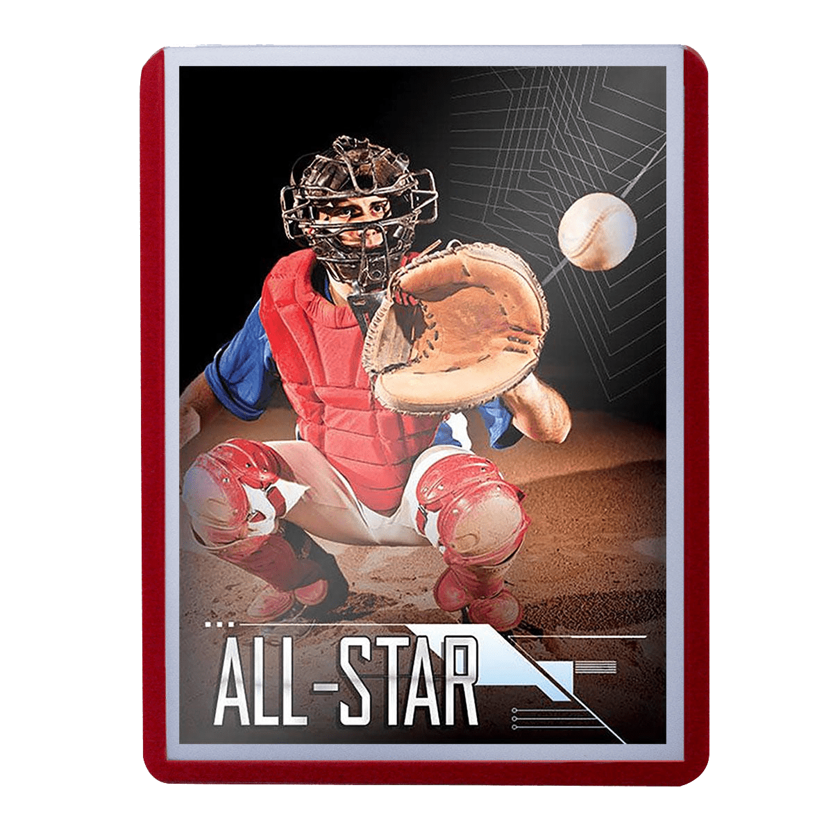 3" x 4" Colored Border Toploaders (25ct) for Standard Trading Cards - E - 81159 - Ultra PRO - Ultra PRO International