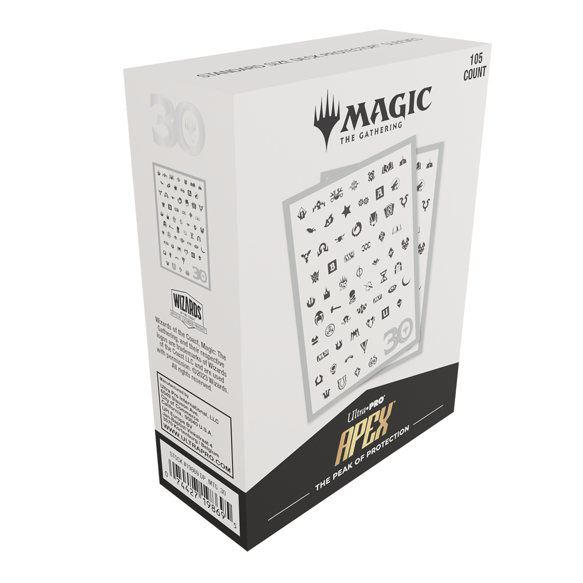 30th Anniversary 105ct APEX™ Deck Protector® Sleeves for Magic: The Gathering - E - 19869 - Ultra PRO - Ultra PRO International