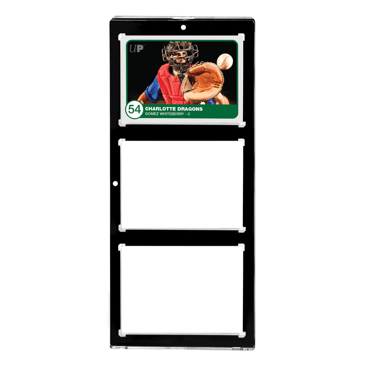 35PT 3 - Card Black Border UV ONE - TOUCH Magnetic Holder - E - 15113 - Ultra PRO - Ultra PRO International