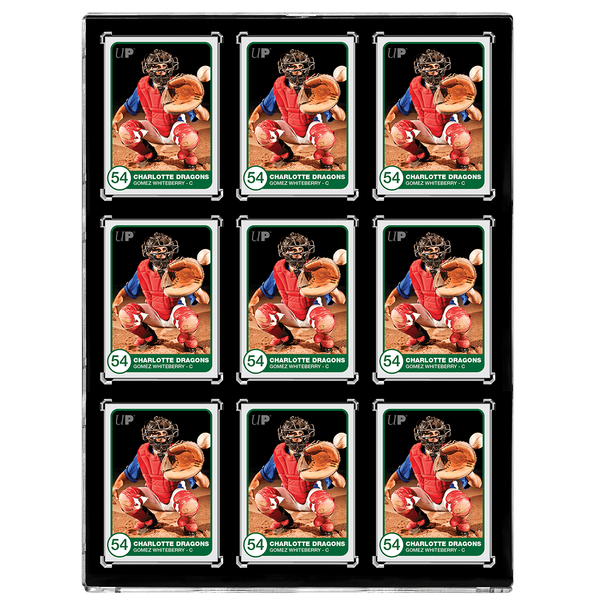 35PT 9 - Card Black Border UV ONE - TOUCH Magnetic Holder - E - 15299 - Ultra PRO - Ultra PRO International