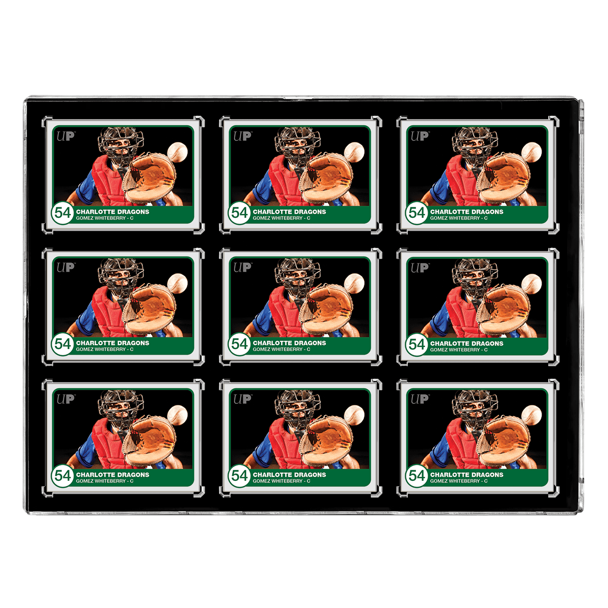 35PT 9 - Card Black Border UV ONE - TOUCH Magnetic Holder - E - 15299 - Ultra PRO - Ultra PRO International