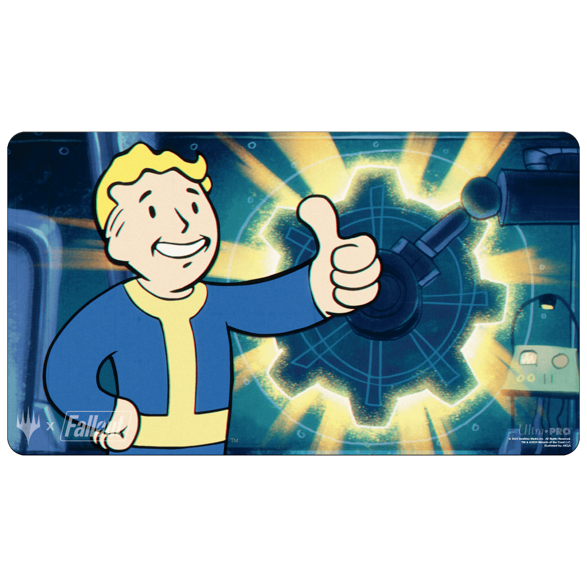 Fallout Sol Ring Standard Gaming Playmat for Magic: The Gathering