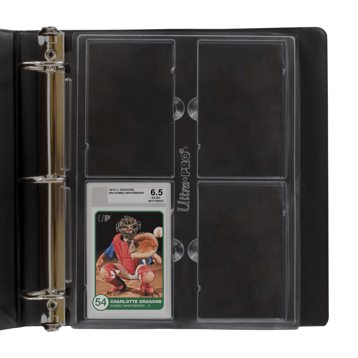 4 - Pocket Page for Graded Beckett Slabs - E - 85756 - Ultra PRO - Ultra PRO International