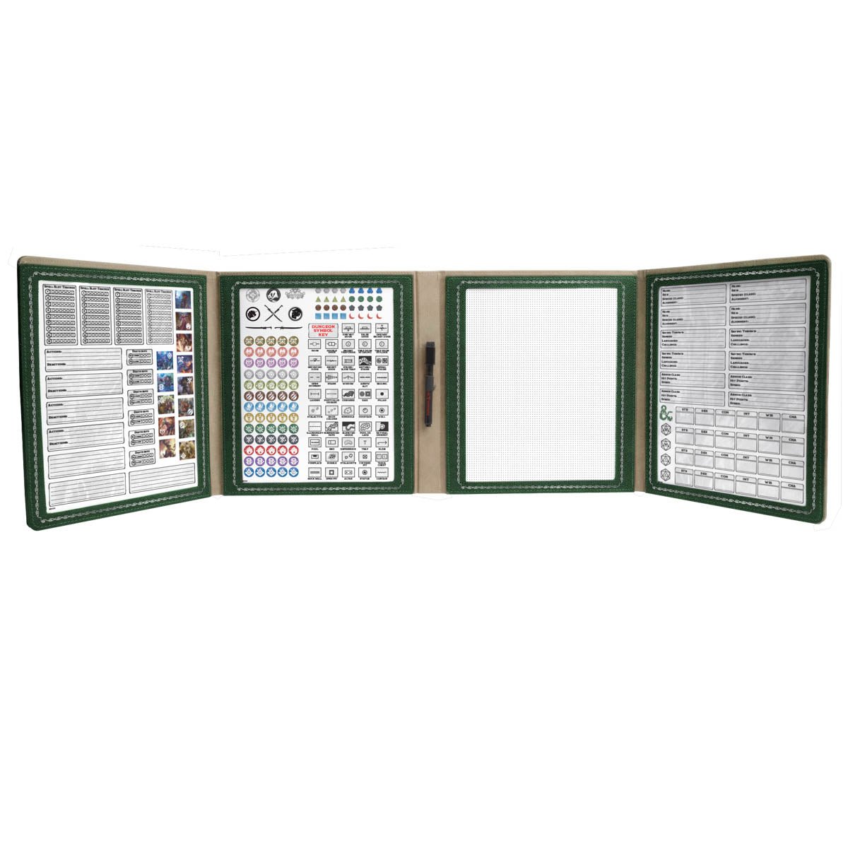 Artifacts Across Eternities - Drizzt & The Forgotten Realms Premium Dungeon Master’s Screen for Dungeons & Dragon - E-38781 - Ultra PRO - Ultra PRO International