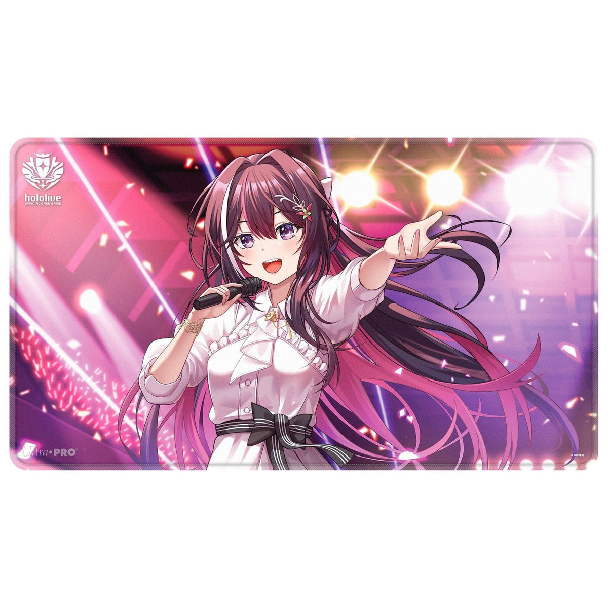AZKi Stitched Playmat for the hololive OFFICIAL CARD GAME - E-16804 - Ultra PRO- Ultra PRO International