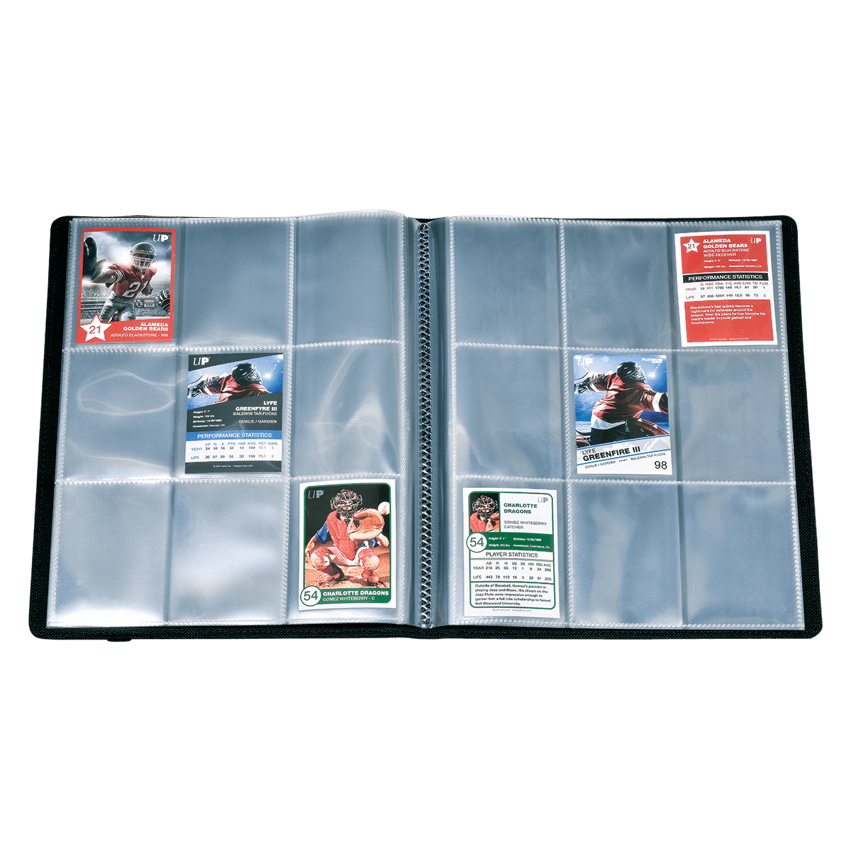 Black Collector's Album Premium PRO - Binder - E - 85400 - Ultra PRO - Ultra PRO International
