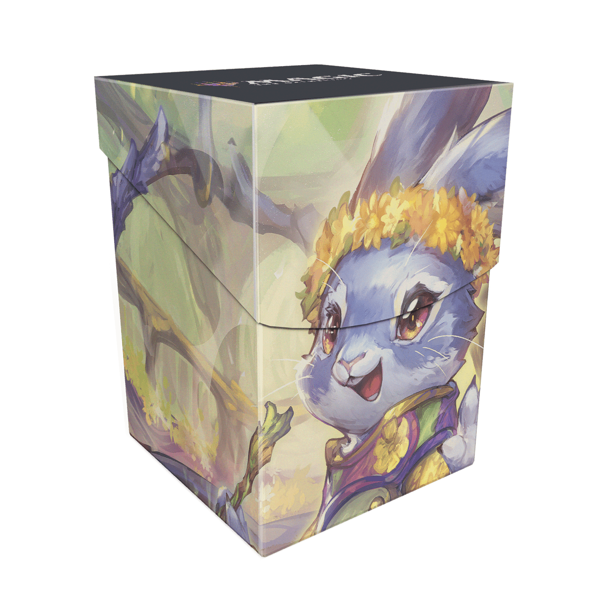 Bloomburrow Ms.Bumbleflower (Commander - Peace Offering Green/White/Blue) 100+ Deck Box for Magic: The Gathering - E - 38524 - Ultra PRO International - Ultra PRO International