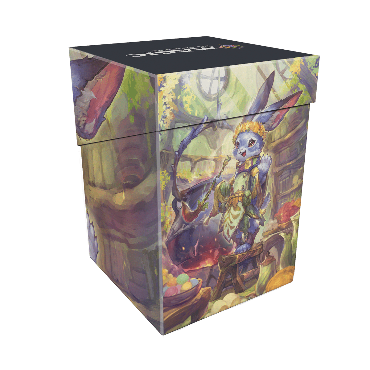 Bloomburrow Ms.Bumbleflower (Commander - Peace Offering Green/White/Blue) 100+ Deck Box for Magic: The Gathering - E - 38524 - Ultra PRO International - Ultra PRO International