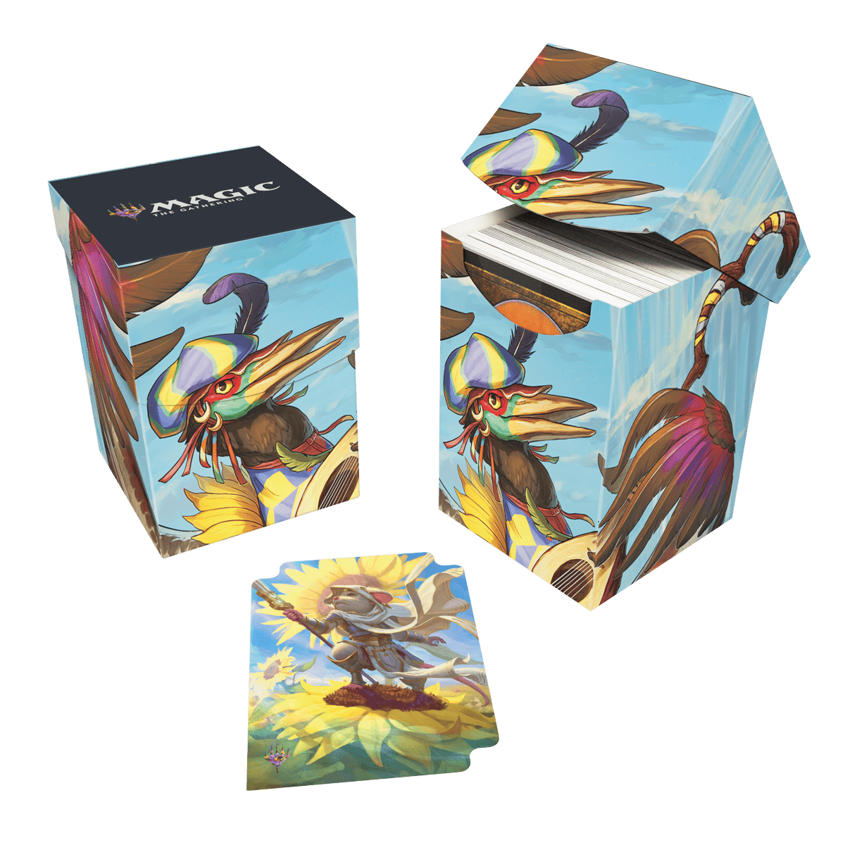 Bloomburrow Zinnia, Valley’s Voice Deck Box 100+ for Magic: The Gathering - E - 38523 - Ultra PRO International - Ultra PRO International