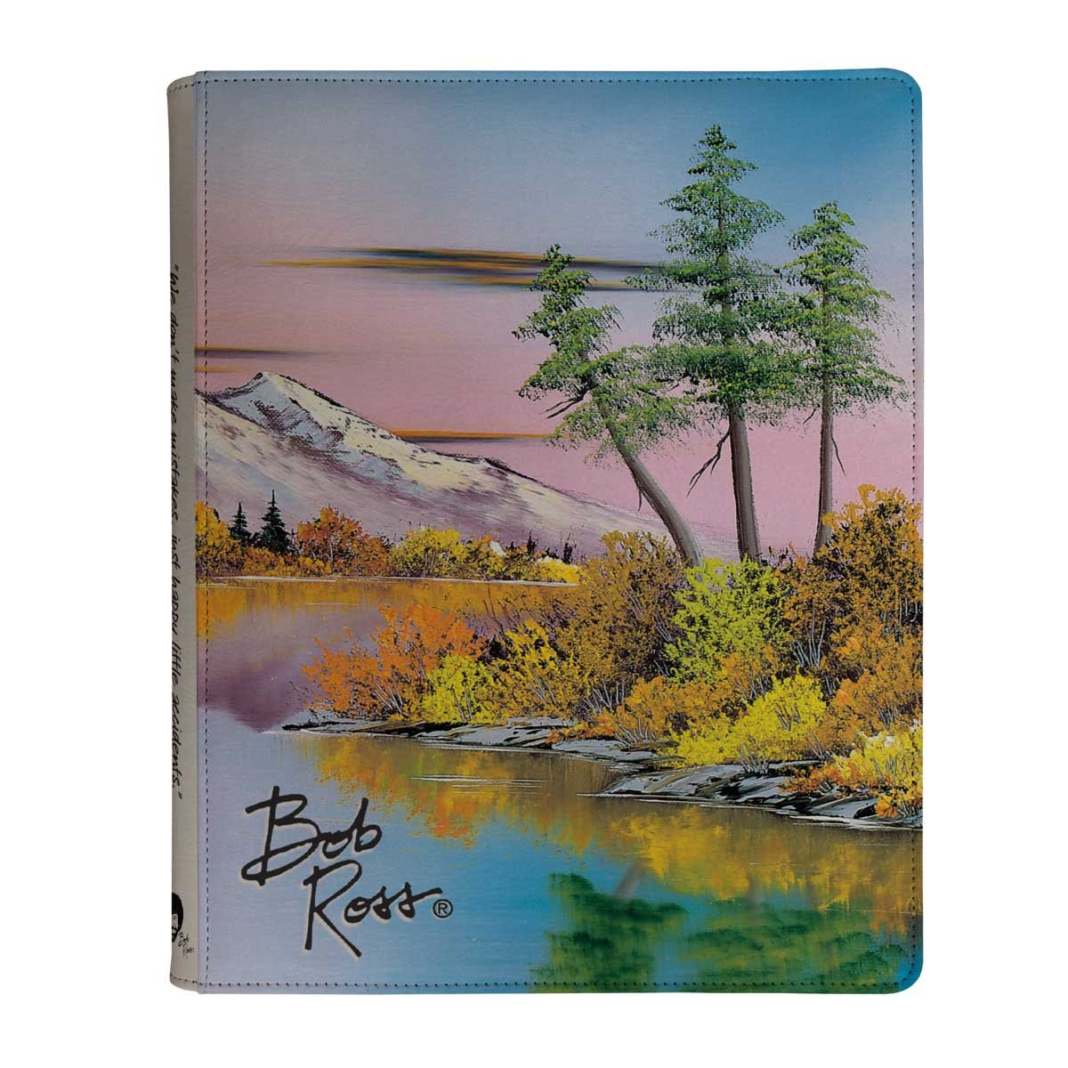 Bob Ross Mighty Mountain Lake 9 - Pocket Zippered PRO - Binder - E - 16529 - Ultra PRO International - Ultra PRO International