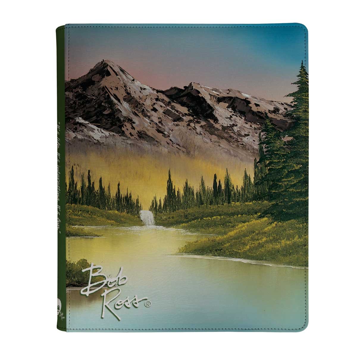 Bob Ross Mountain Retreat 9 - Pocket Zippered PRO - Binder - E - 16508 - Ultra PRO International - Ultra PRO International