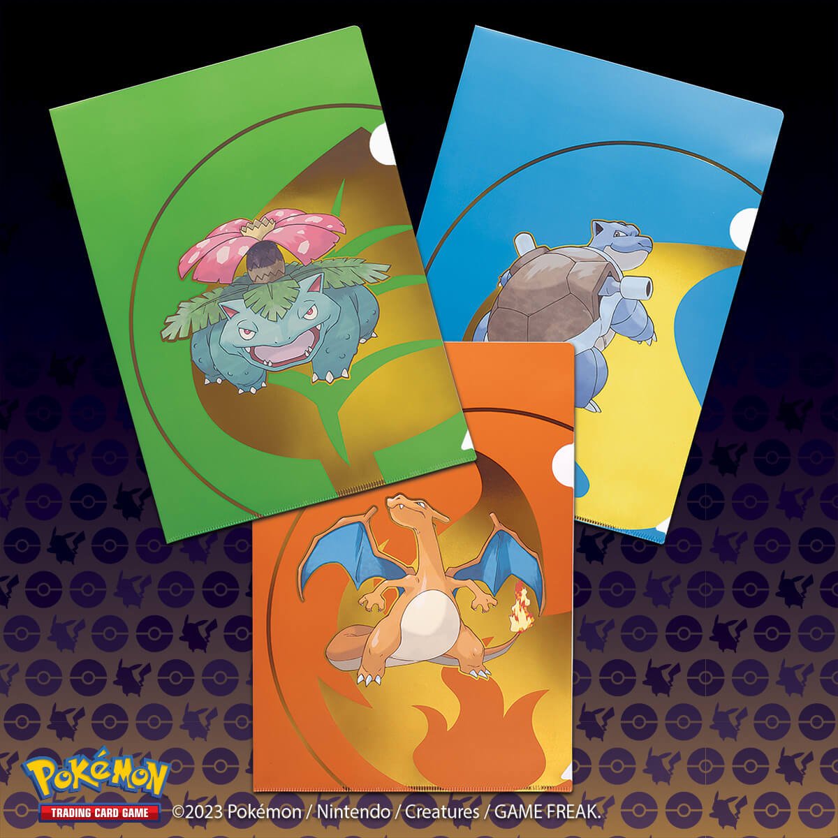 Charizard, Blastoise, Venusaur Tournament Folios for Pokemon - E - 16098 - Ultra PRO - Ultra PRO International