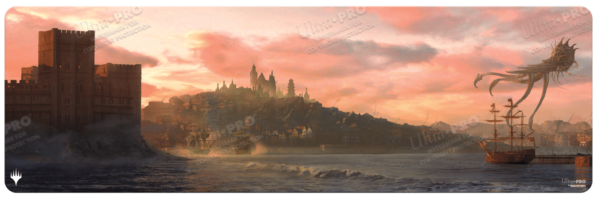 Commander Legends: Battle for Baldur's Gate Harbor with Nautiloid 8ft Table Playmat for Magic: The Gathering - E - 19362 - Ultra PRO - Ultra PRO International