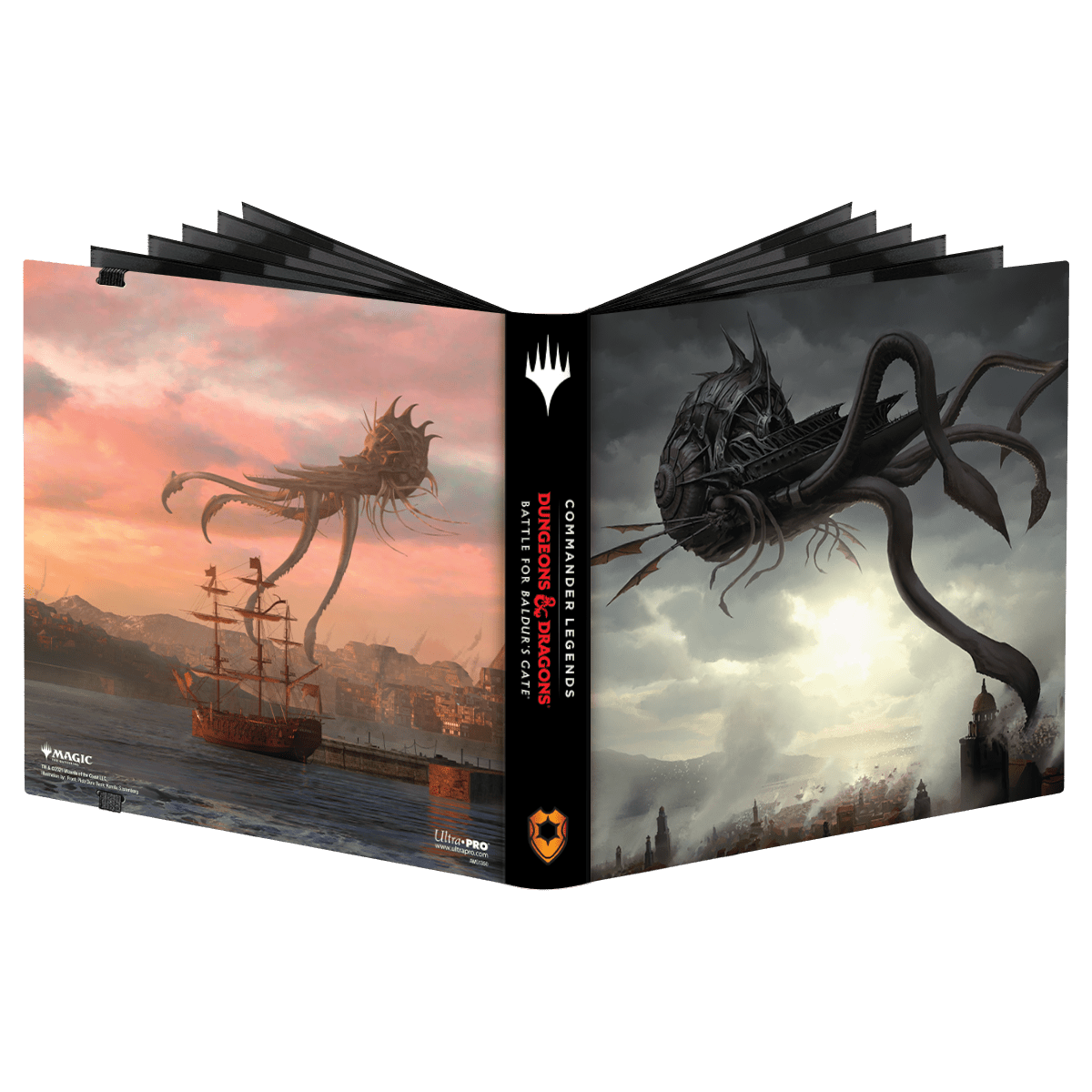Commander Legends: Battle for Baldur's Gate Nautiloid Ship 12 - Pocket PRO - Binder for Magic: The Gathering - E - 19386 - Ultra PRO - Ultra PRO International