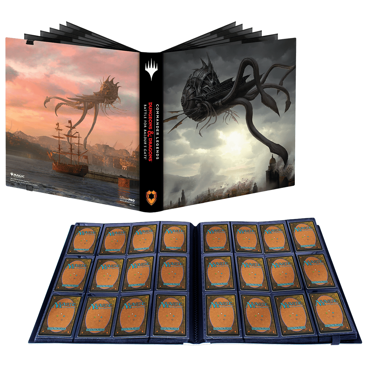 Commander Legends: Battle for Baldur's Gate Nautiloid Ship 12 - Pocket PRO - Binder for Magic: The Gathering - E - 19386 - Ultra PRO - Ultra PRO International