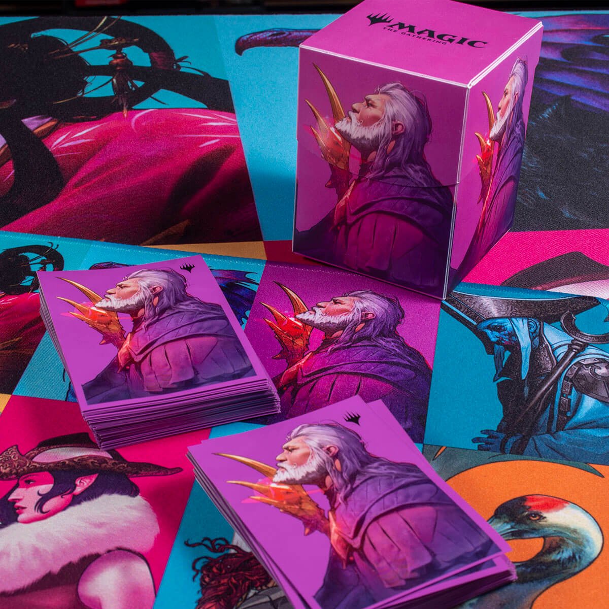 Commander Masters Urza, Lord High Artificer 100+ Deck Box for Magic: The Gathering - E - 19977 - Ultra PRO - Ultra PRO International