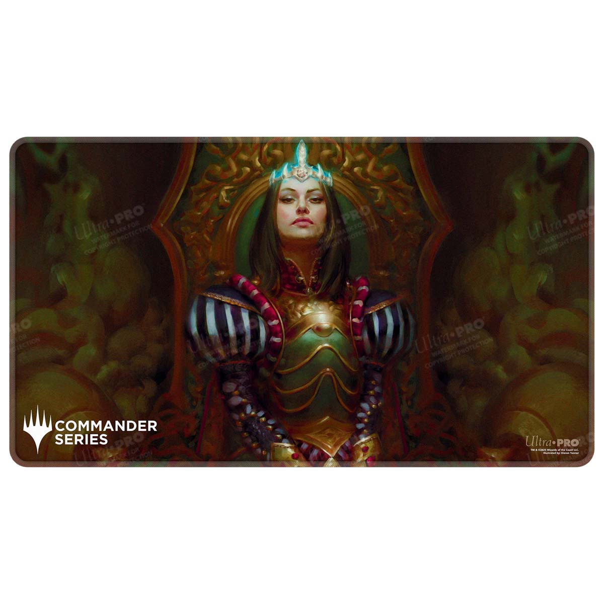 Commander Series 7 Queen Marchesa Stitched Playmat for Magic: The Gathering - E - 38786 - Ultra PRO International - Ultra PRO International