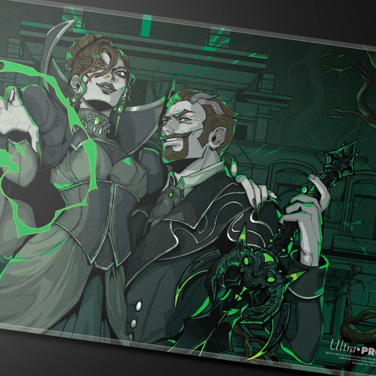 Critical Role Baddies - Briarwoods Stitched Playmat for Tabletop Gaming - E-LE17677 - Ultra PRO - Ultra PRO International