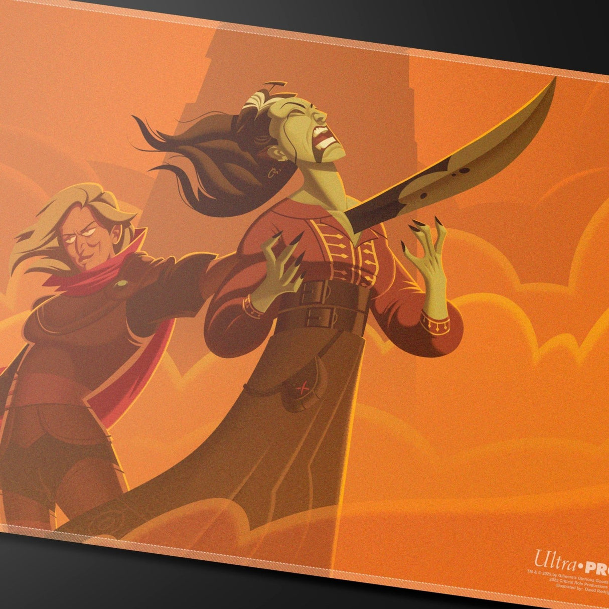 Critical Role Baddies - “Is She Your Favorite” Stitched Playmat for Tabletop Gaming - E-LE17678 - Ultra PRO - Ultra PRO International