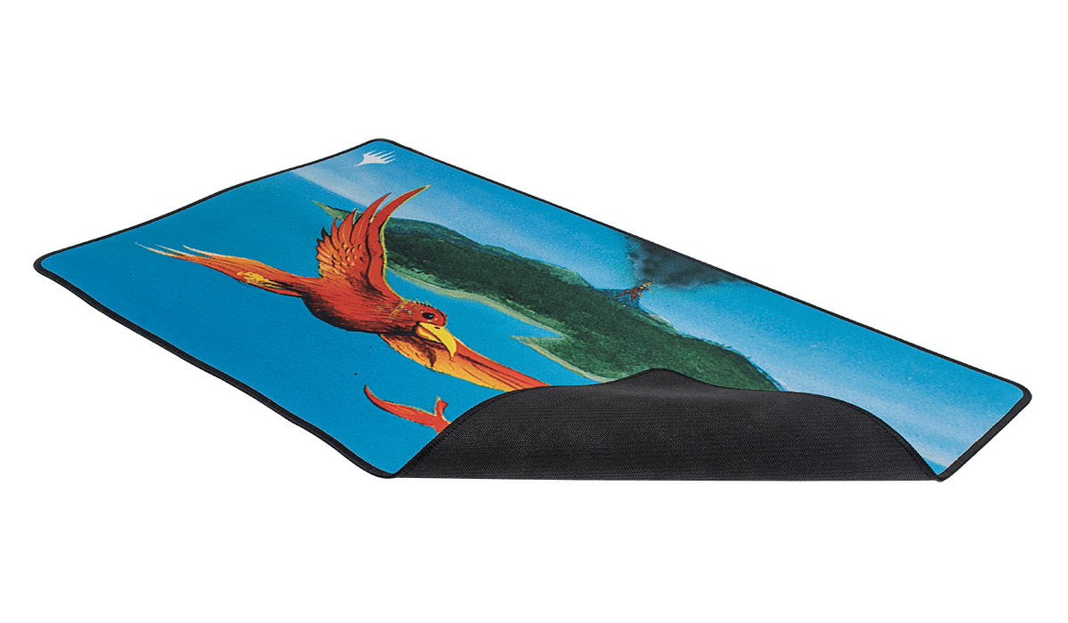Dominaria Remastered Birds of Paradise Black Stitched Standard Gaming Playmat for Magic: The Gathering - E - 19729 - Ultra PRO - Ultra PRO International