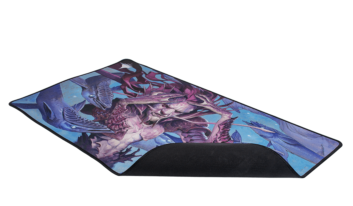 Dominaria Remastered Mystic Remora Black Stitched Standard Gaming Playmat for Magic: The Gathering - E - 19733 - Ultra PRO - Ultra PRO International