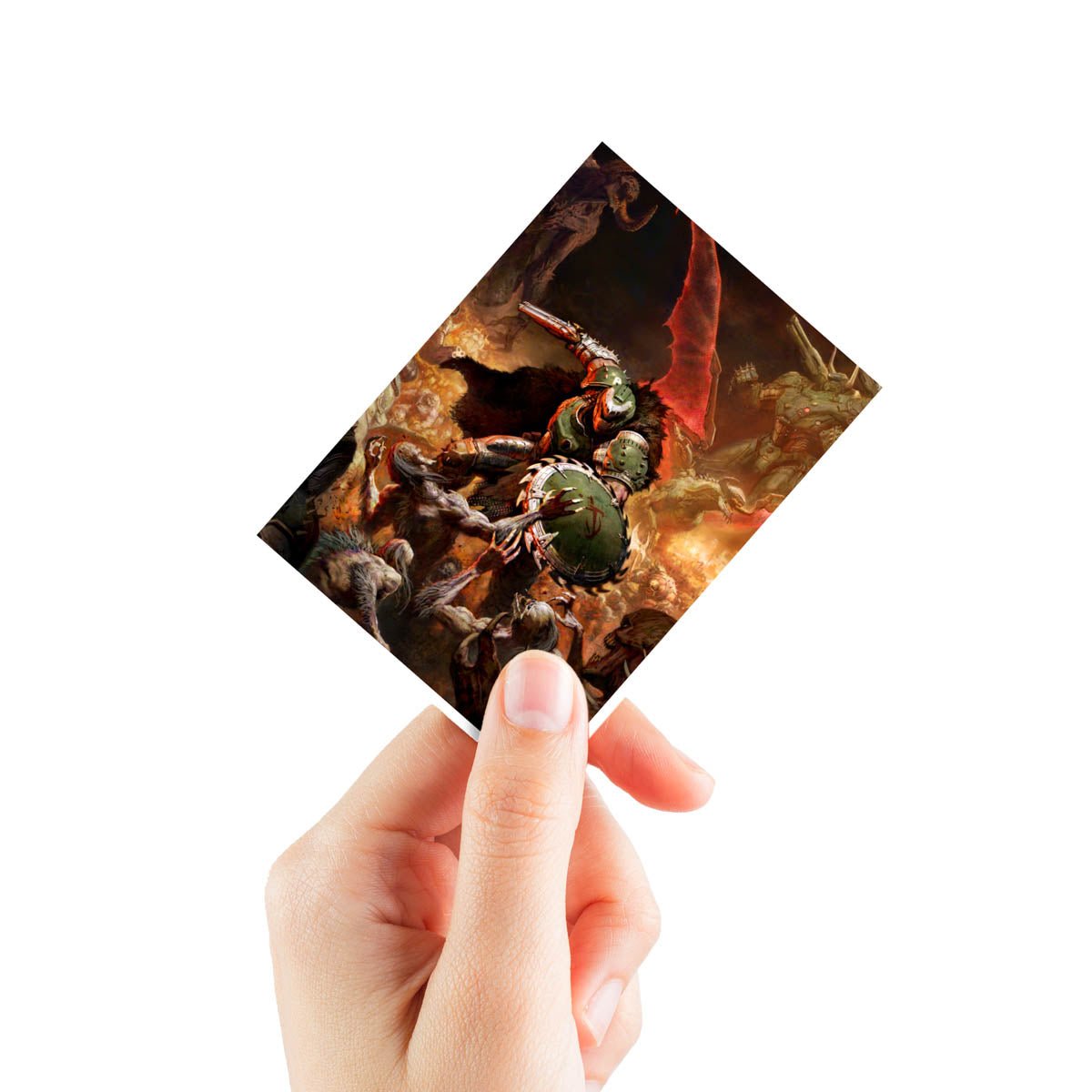 DOOM: THE DARK AGES - ONSLAUGHT - APEX Deck Protector Sleeves - E-16614 - Ultra PRO - Ultra PRO International