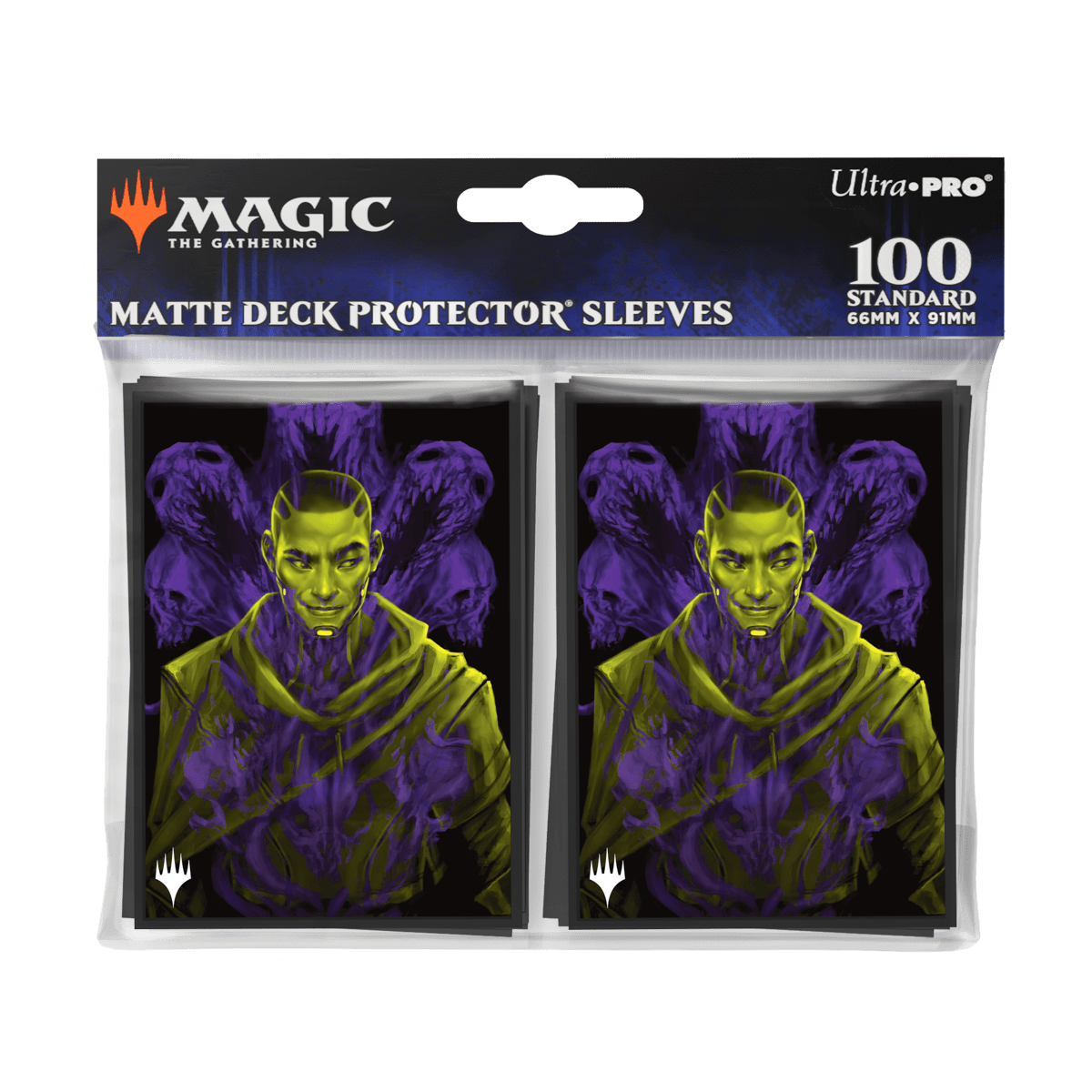Duskmourn Kaito, Bane of Nightmares (Double Exposure Alt) 100ct Deck Protector Sleeves for Magic: The Gathering - E - 38584 - Ultra PRO - Ultra PRO International