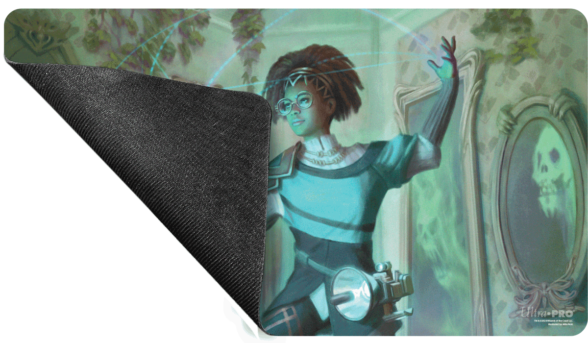 Duskmourn Zimone, Mystery Unraveler (Commander) Standard Gaming Playmat for Magic: The Gathering - E - 38613 - Ultra PRO - Ultra PRO International