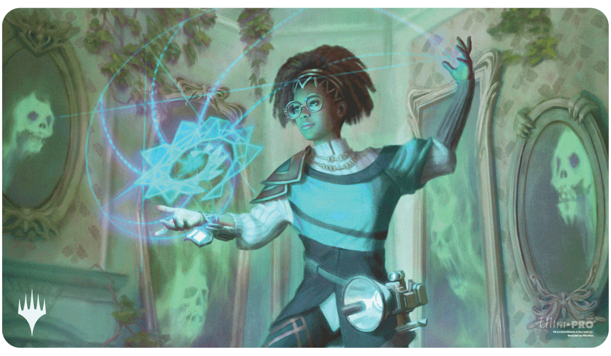 Duskmourn Zimone, Mystery Unraveler (Commander) Standard Gaming Playmat for Magic: The Gathering - E - 38613 - Ultra PRO - Ultra PRO International