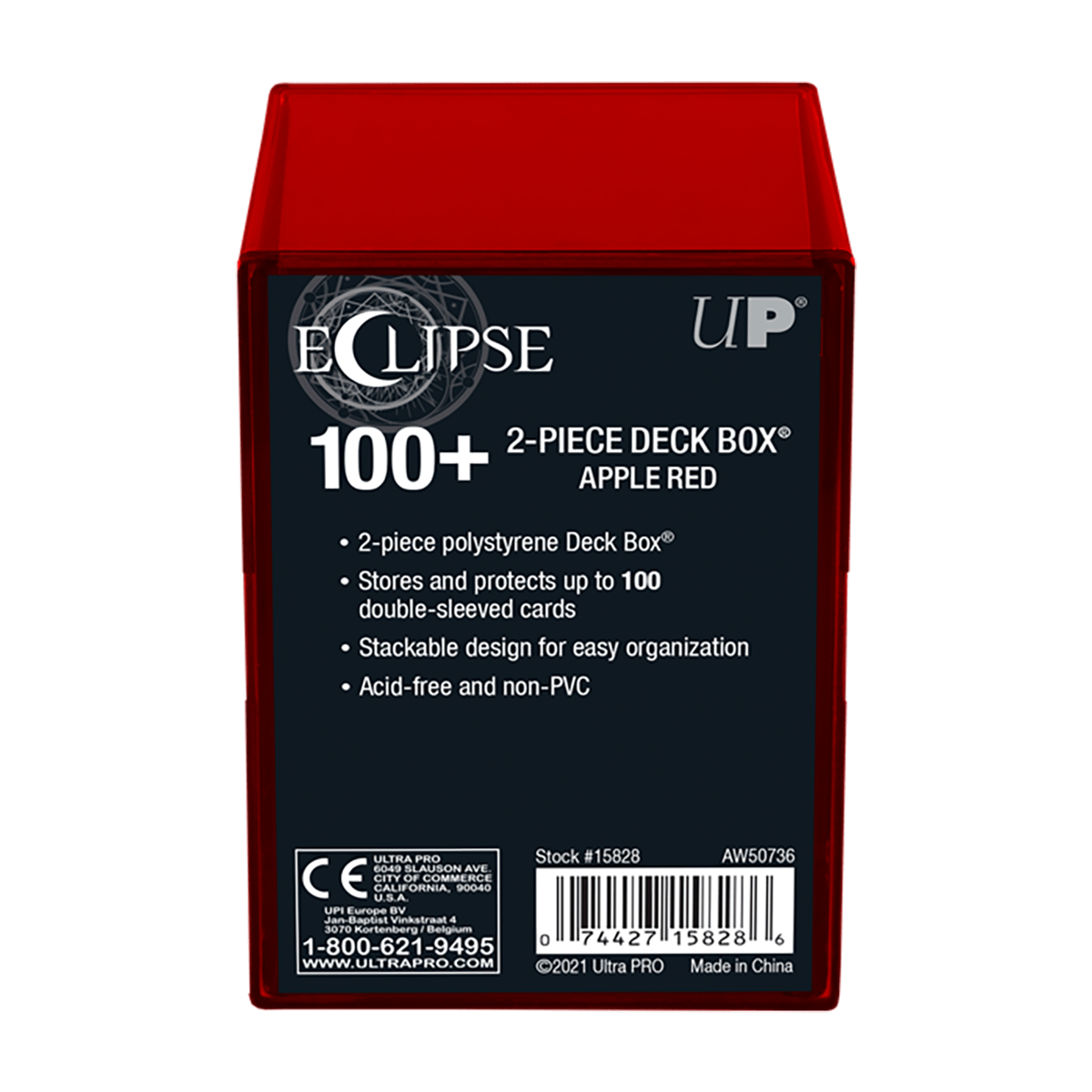 Eclipse 2 - Piece 100+ Deck Box - E - 15831 - Ultra PRO - Ultra PRO International