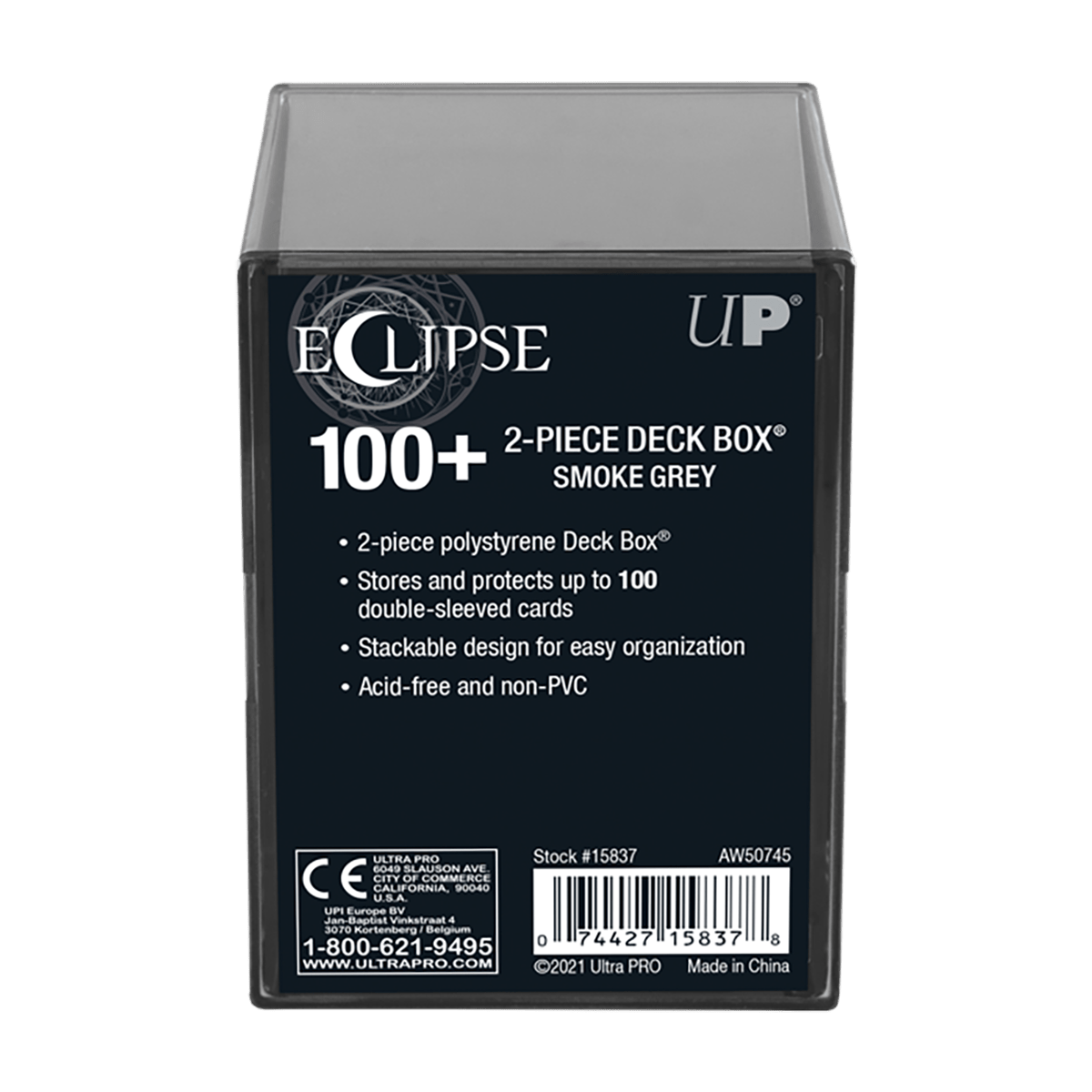 Eclipse 2 - Piece 100+ Deck Box - E - 15831 - Ultra PRO - Ultra PRO International