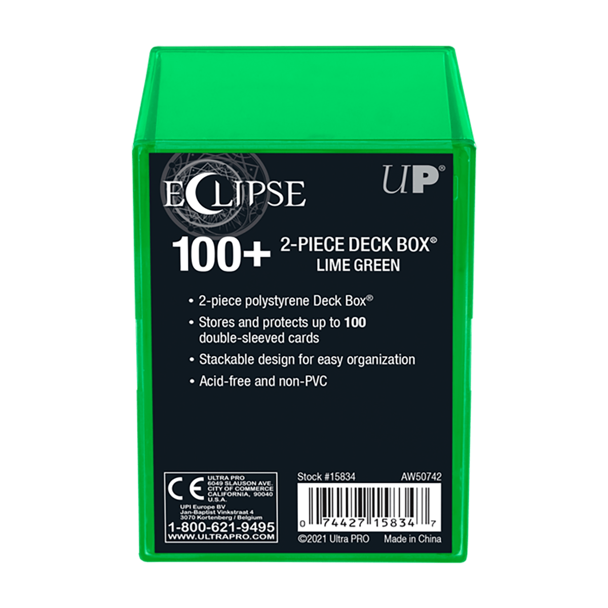 Eclipse 2 - Piece 100+ Deck Box - E - 15831 - Ultra PRO - Ultra PRO International