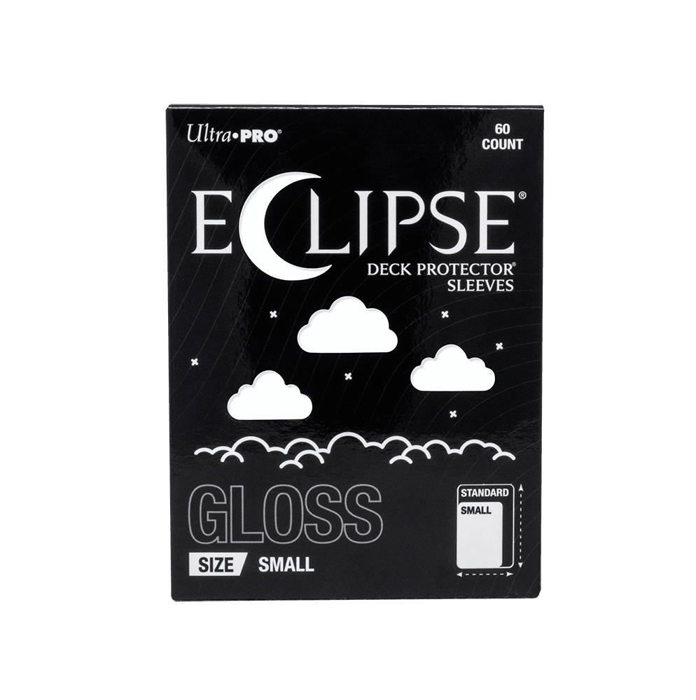 ECLIPSE® Gloss Small DECK PROTECTOR® Sleeves: Arctic White - 60ct - E-16711 - Ultra PRO- Ultra PRO International