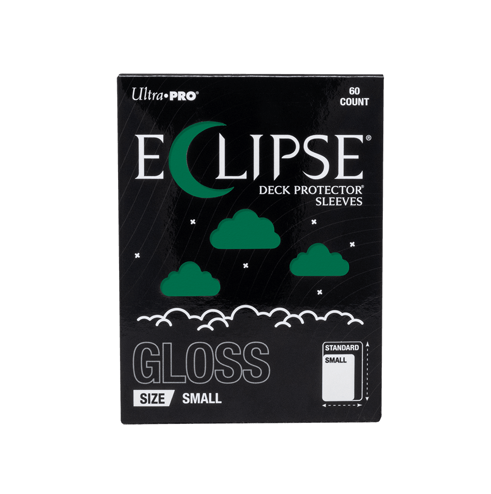 ECLIPSE® Gloss Small DECK PROTECTOR® Sleeves: Forest Green - 60ct - E-16715 - Ultra PRO- Ultra PRO International