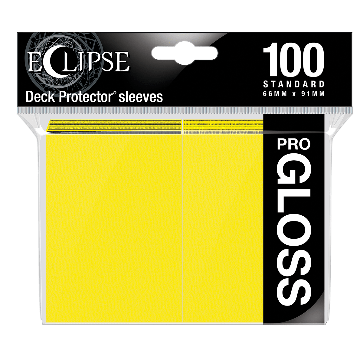 Eclipse Gloss Standard Deck Protector Sleeves (100ct) - E - 15608 - Ultra PRO - Ultra PRO International