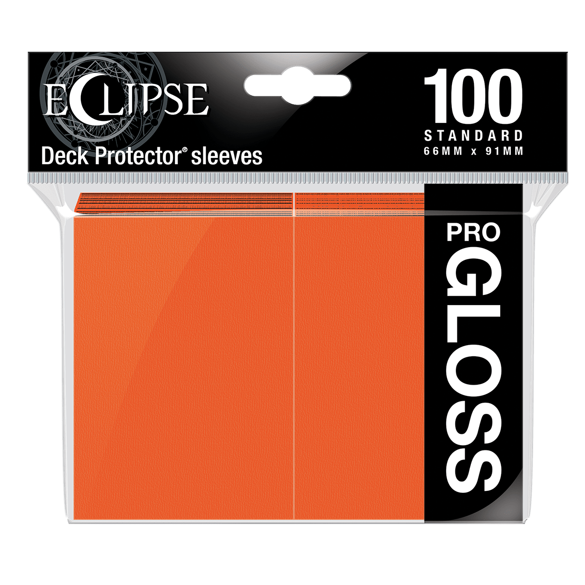 Eclipse Gloss Standard Deck Protector Sleeves (100ct) - E - 15607 - Ultra PRO - Ultra PRO International