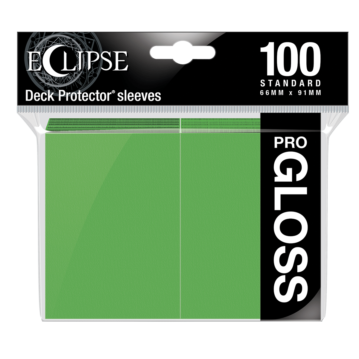 Eclipse Gloss Standard Deck Protector Sleeves (100ct) - E - 15606 - Ultra PRO - Ultra PRO International