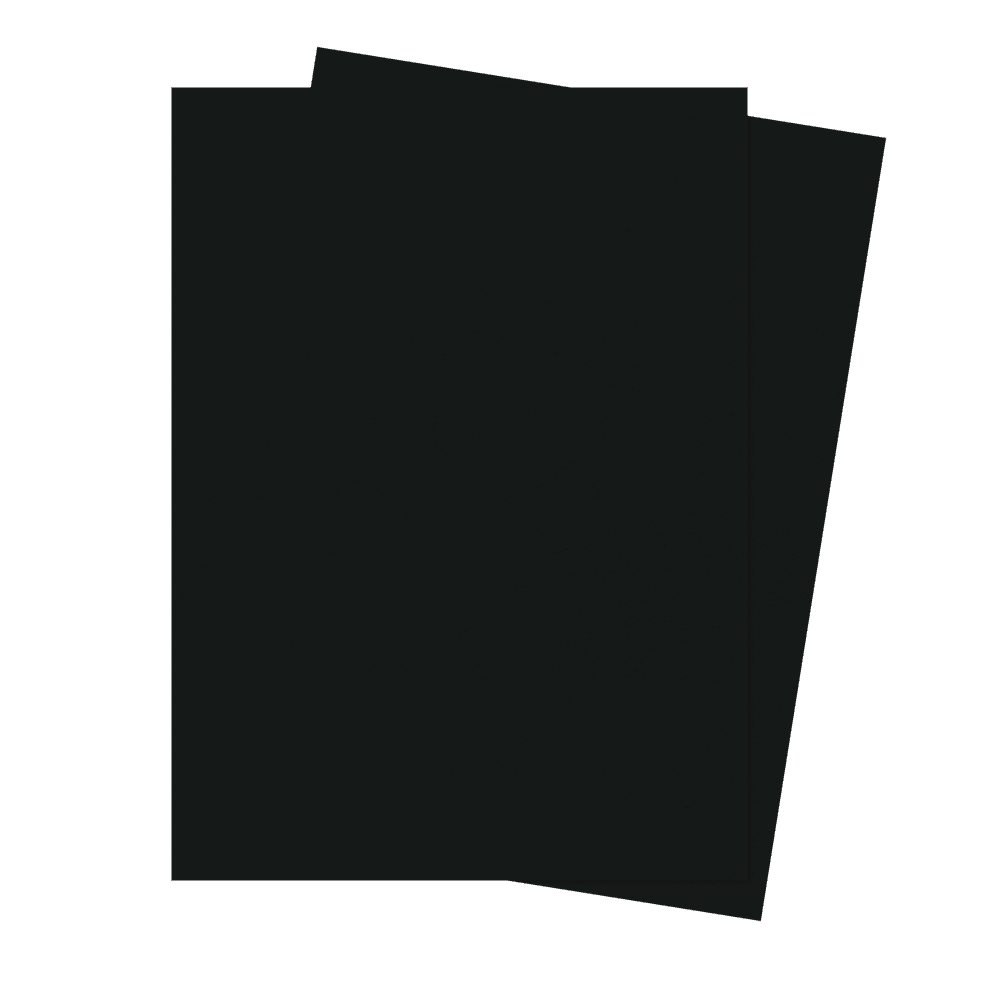 ECLIPSE® Gloss Standard DECK PROTECTOR® Sleeves: Jet Black - 105ct - E-16700 - Ultra PRO- Ultra PRO International