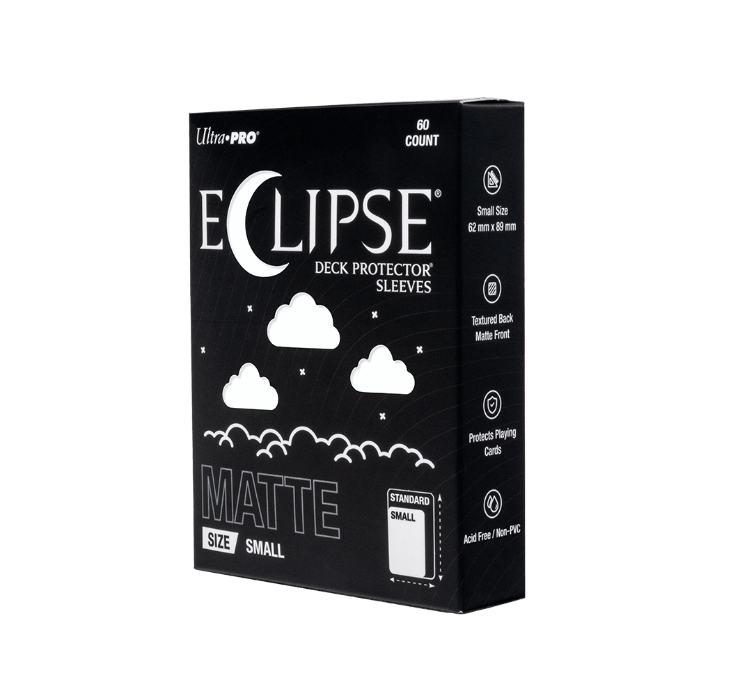 ECLIPSE® Matte Small DECK PROTECTOR® Sleeves: Arctic White - 60ct - E-16691 - Ultra PRO- Ultra PRO International