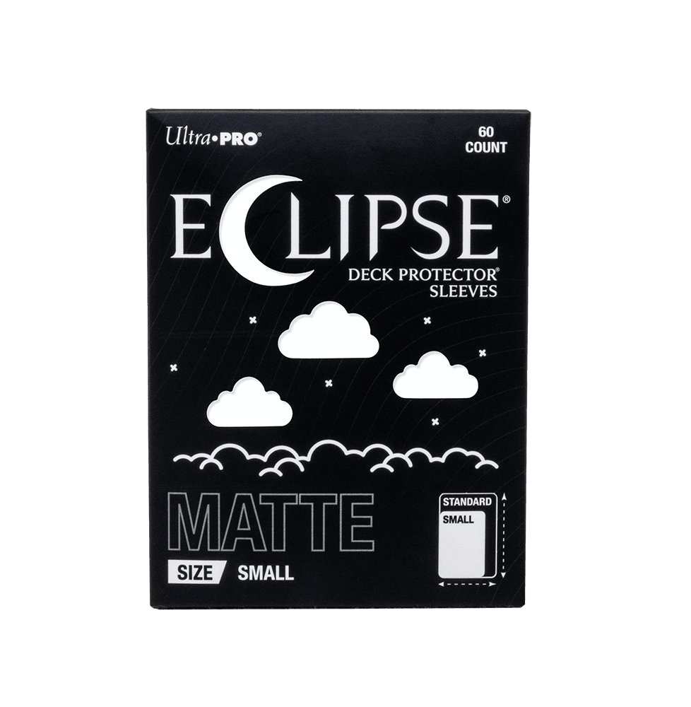 ECLIPSE® Matte Small DECK PROTECTOR® Sleeves: Arctic White - 60ct - E-16691 - Ultra PRO- Ultra PRO International