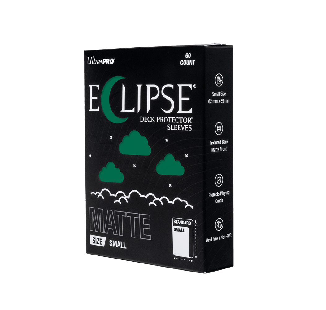 ECLIPSE® Matte Small DECK PROTECTOR® Sleeves: Forest Green - 60ct - E-16695 - Ultra PRO- Ultra PRO International