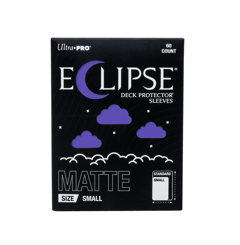ECLIPSE® Matte Small DECK PROTECTOR® Sleeves: Royal Purple - 60ct - E-16696 - Ultra PRO- Ultra PRO International
