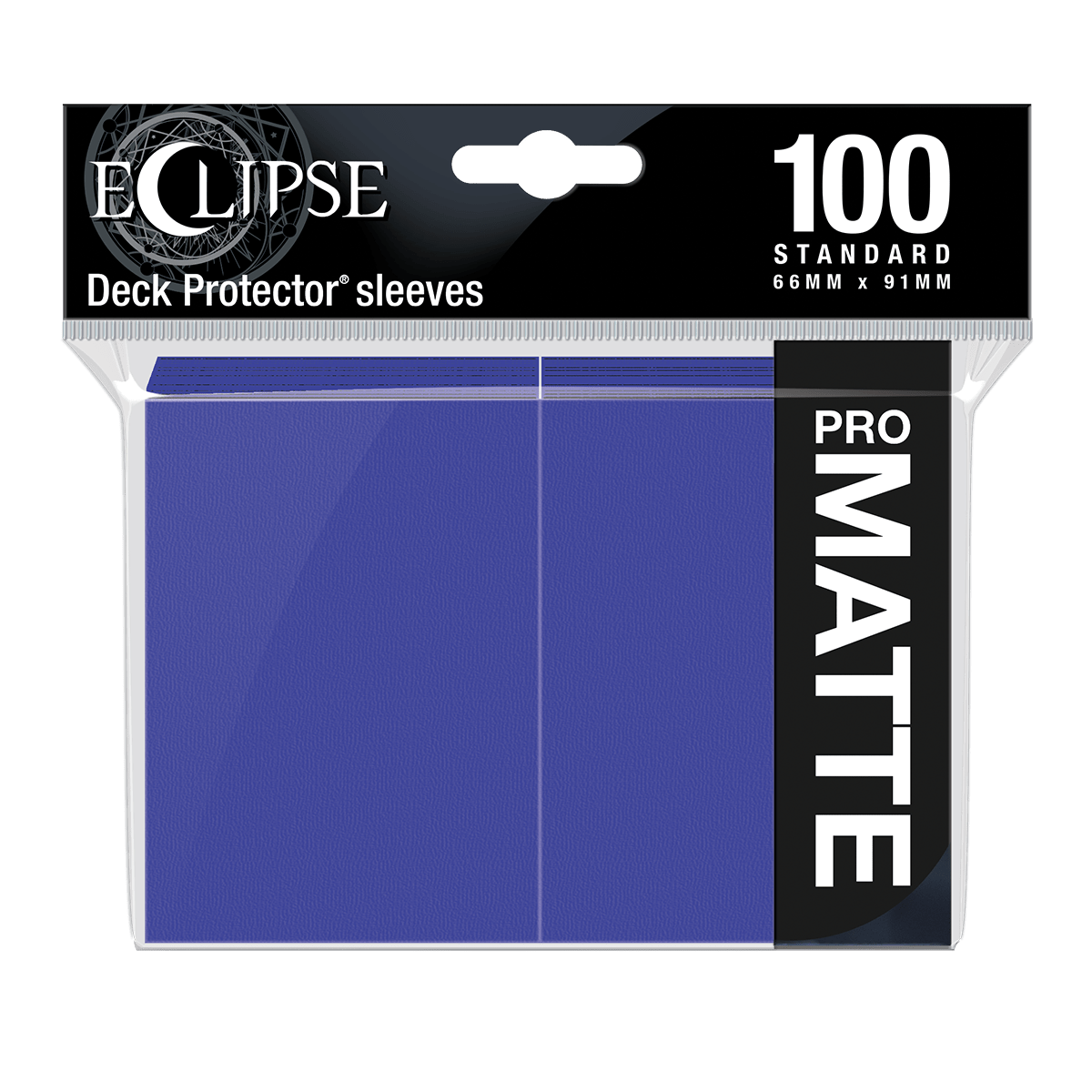 Eclipse Matte Standard Deck Protector Sleeves (100ct) - E - 15622 - Ultra PRO - Ultra PRO International