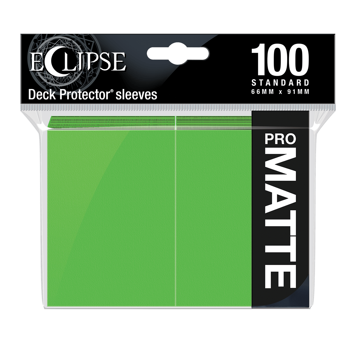 Eclipse Matte Standard Deck Protector Sleeves (100ct) - E - 15618 - Ultra PRO - Ultra PRO International